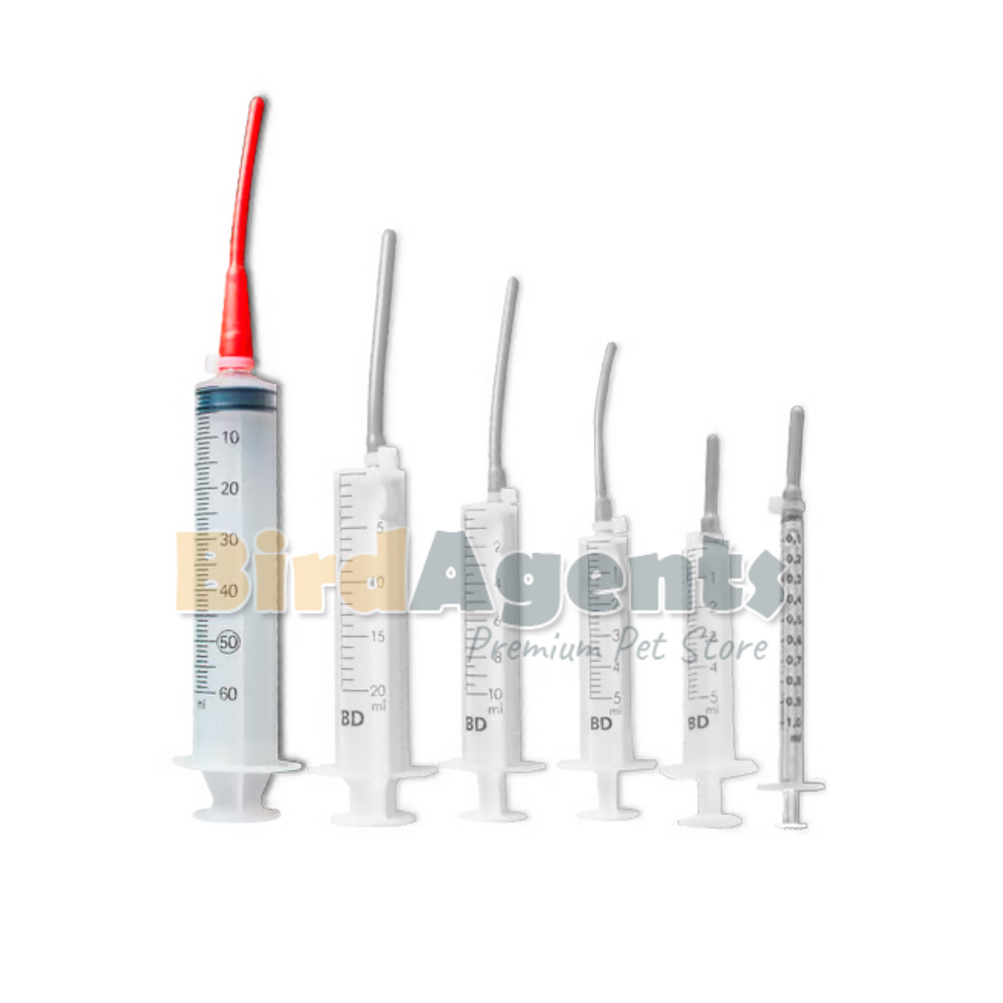Psittacus Soft Feeding Tube - For Birds Hand Feeding