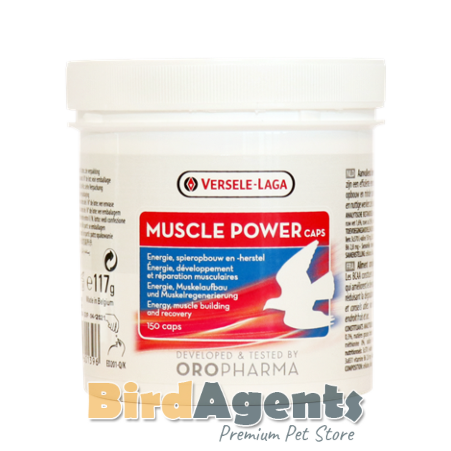 Muscle Power Caps - Performance & Recovery of Pigeons