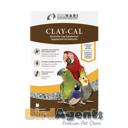 Clay-Cal Calcium-Enriched Bentonite Clay Supplement for Birds 575g