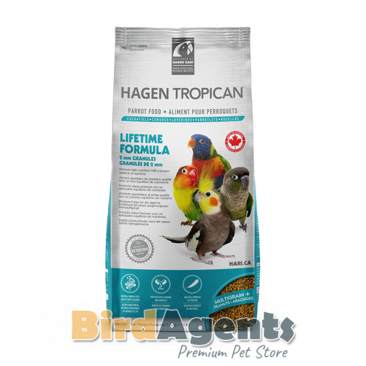 Tropican Lifetime Formula For Parrots 4mm