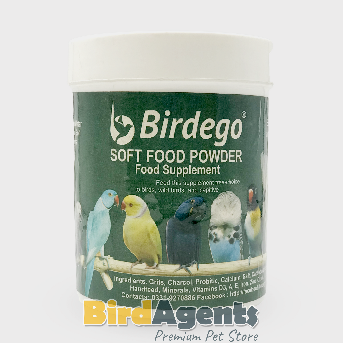 Birdego Soft Food Powder - Food Supplement for Birds