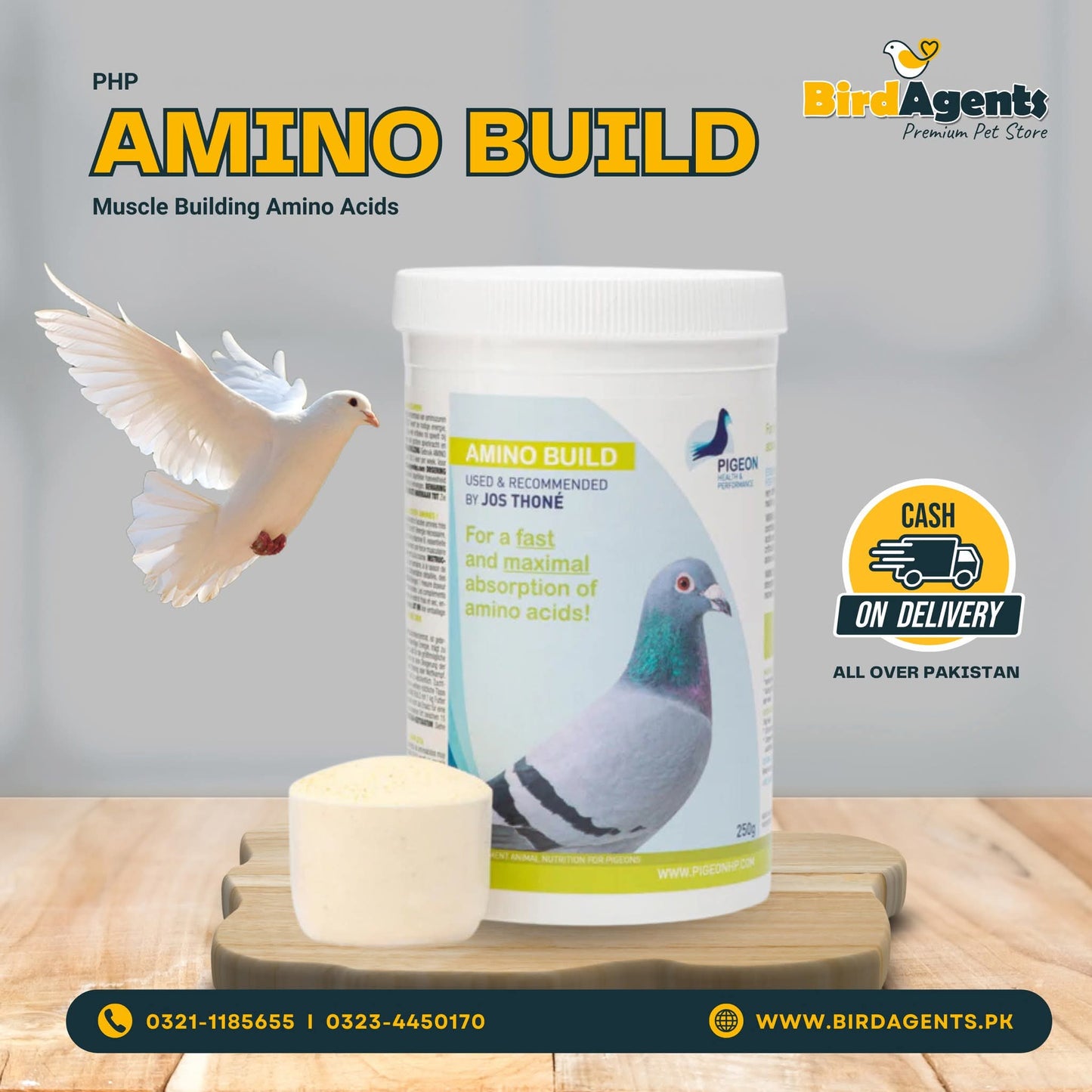 PHP Amino Build - Muscle Building Amino Acids