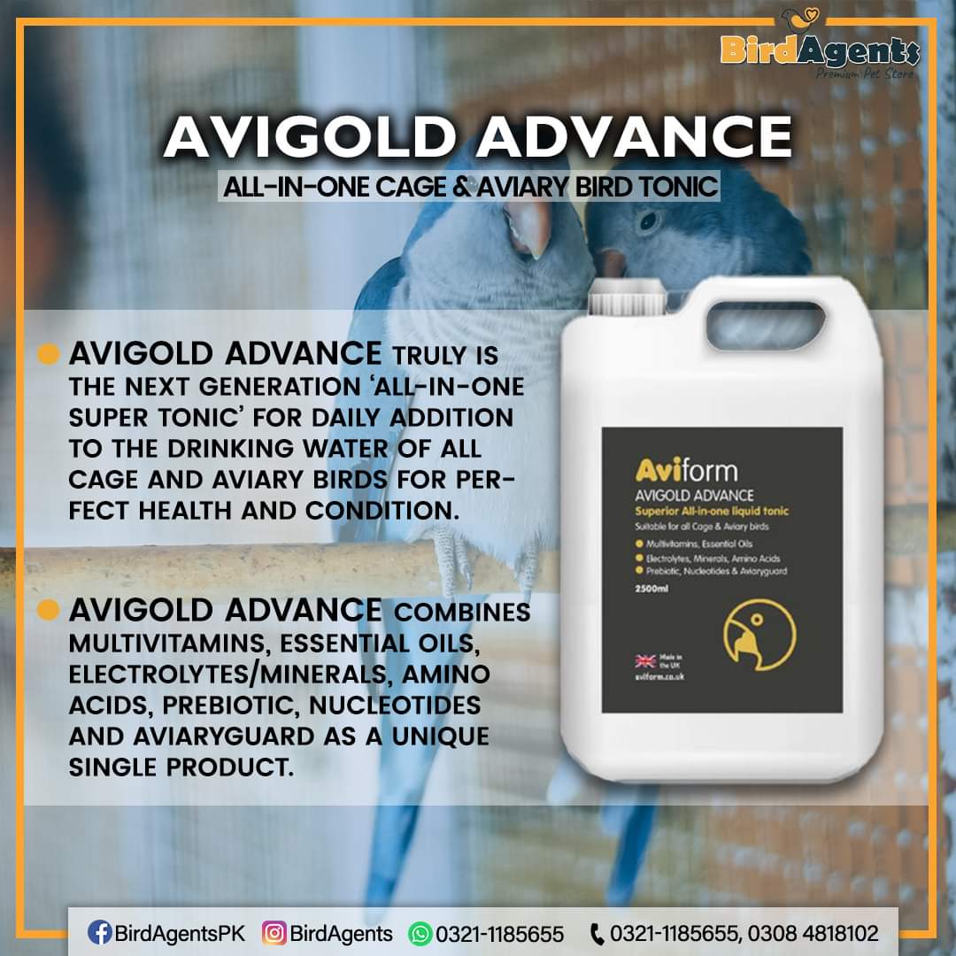 AVIGOLD ADVANCE All-in-One Cage & Aviary Bird Tonic