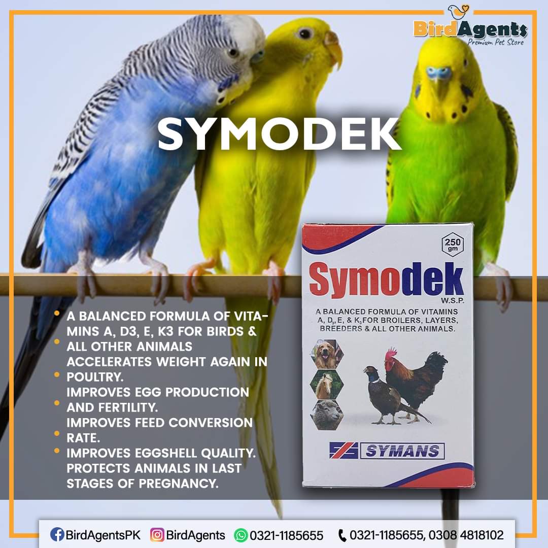 Symodek ADEK – Balanced Vitamin Formula for Birds & Animals