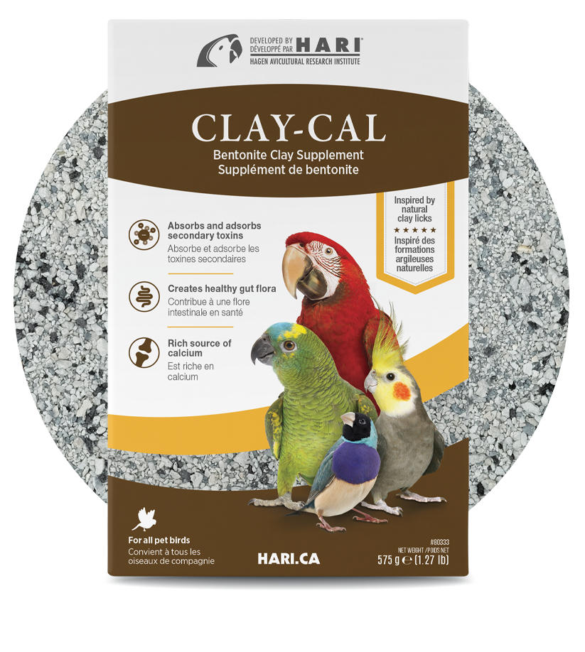 Hagen Clay Cal - Calcium Enriched Clay Supplement for Birds