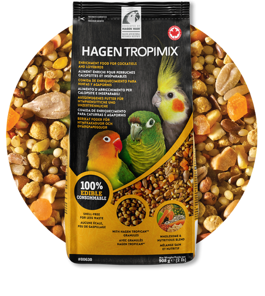 Tropimix Premium Enrichment Food for Cockatiels & Lovebirds