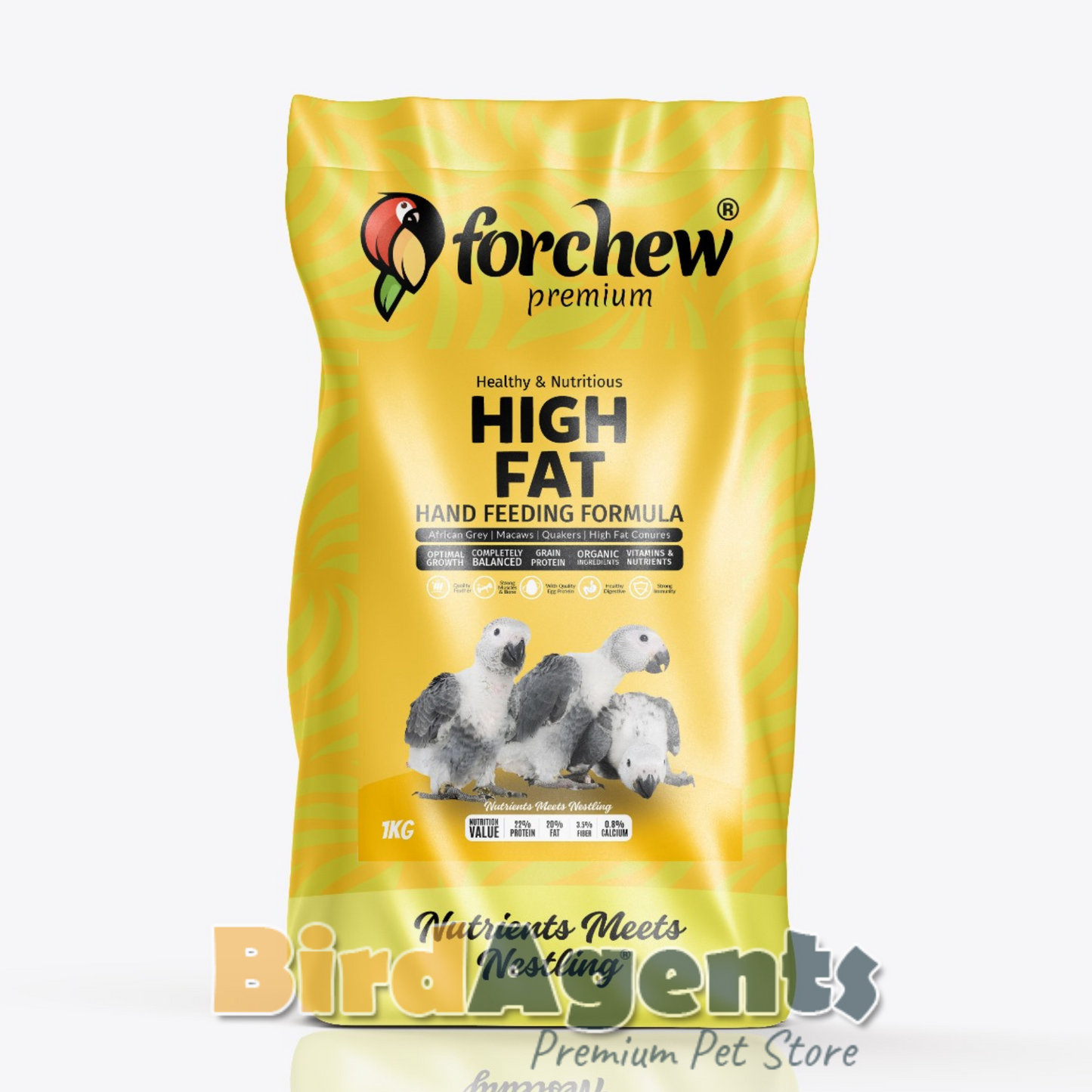 For Chew High Fat - Hand Feeding Formula