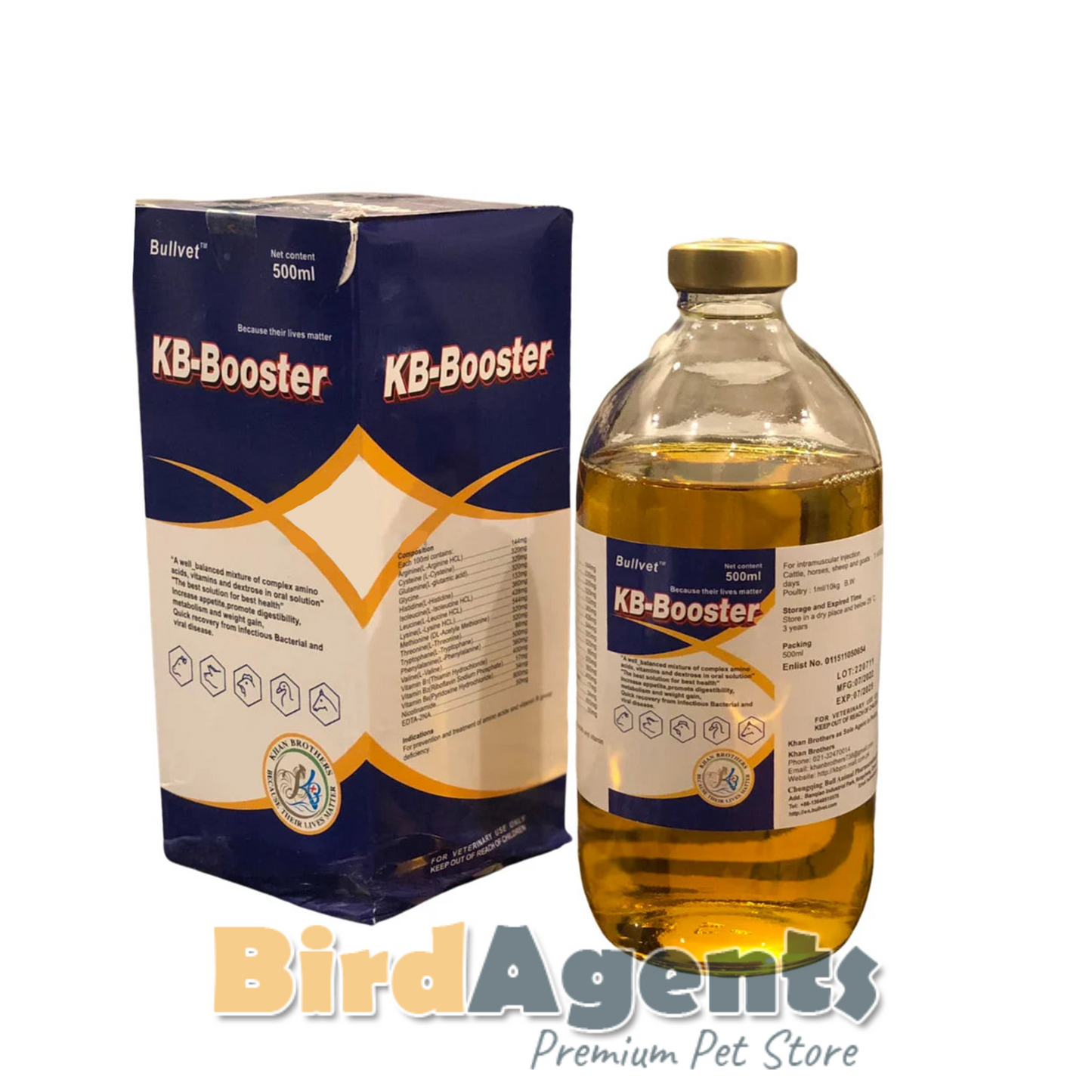 KB Booster – Amino Acid and Vitamin B Supplement