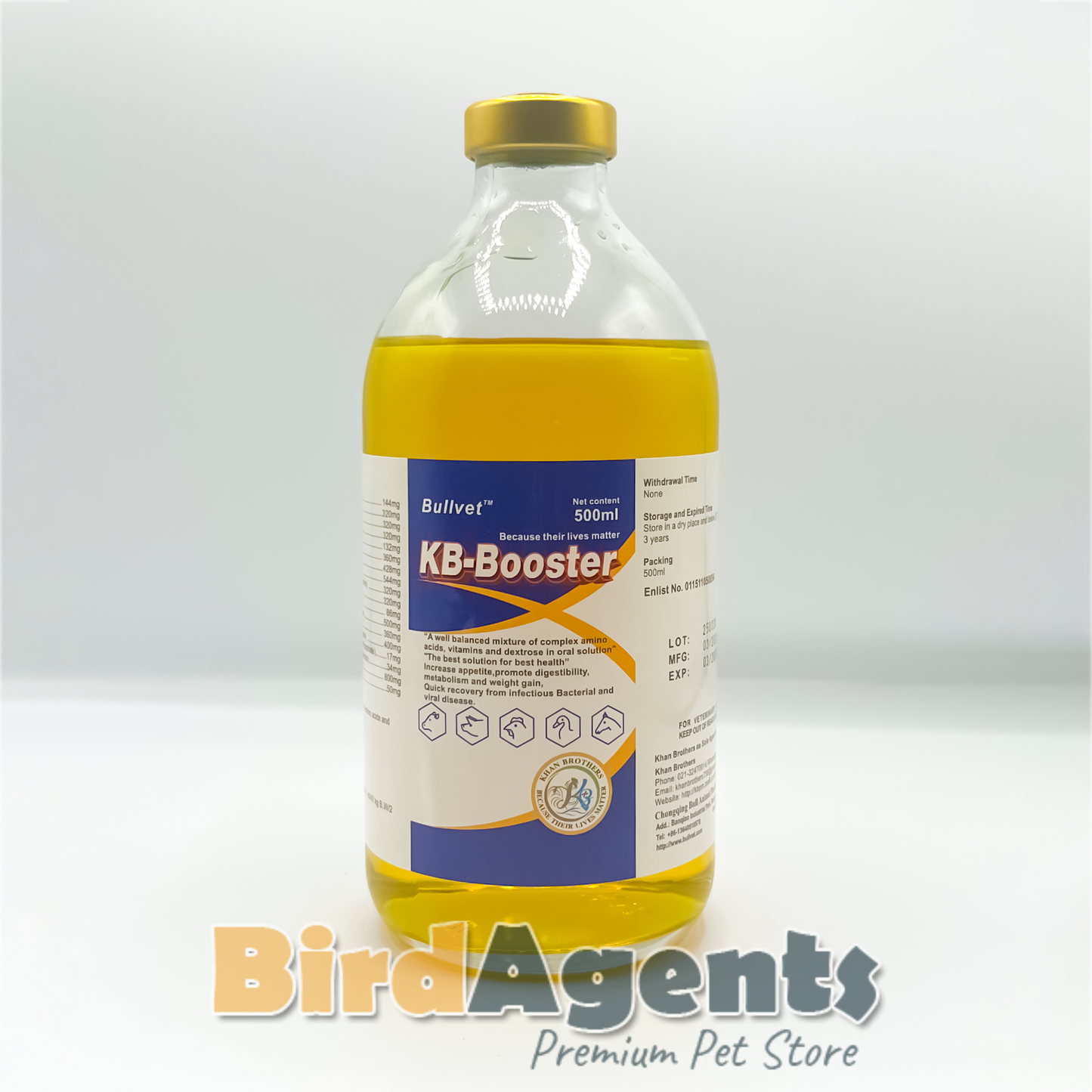 KB Booster – Amino Acid and Vitamin B Supplement