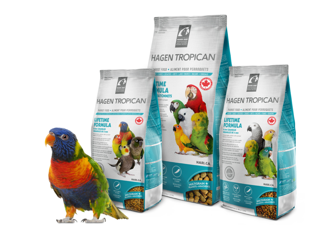 Tropican Lifetime Formula For Parrots 4mm