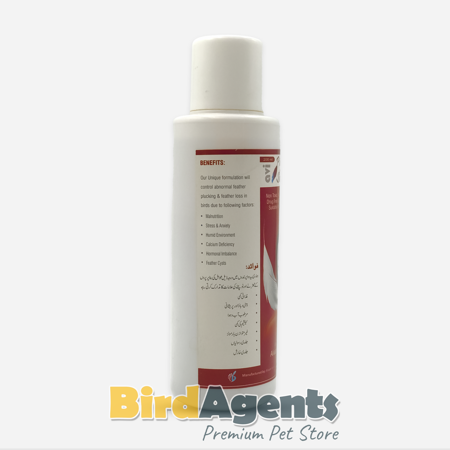 Avi Picage Shield – Feather Plucking Treatment for Birds 200ml