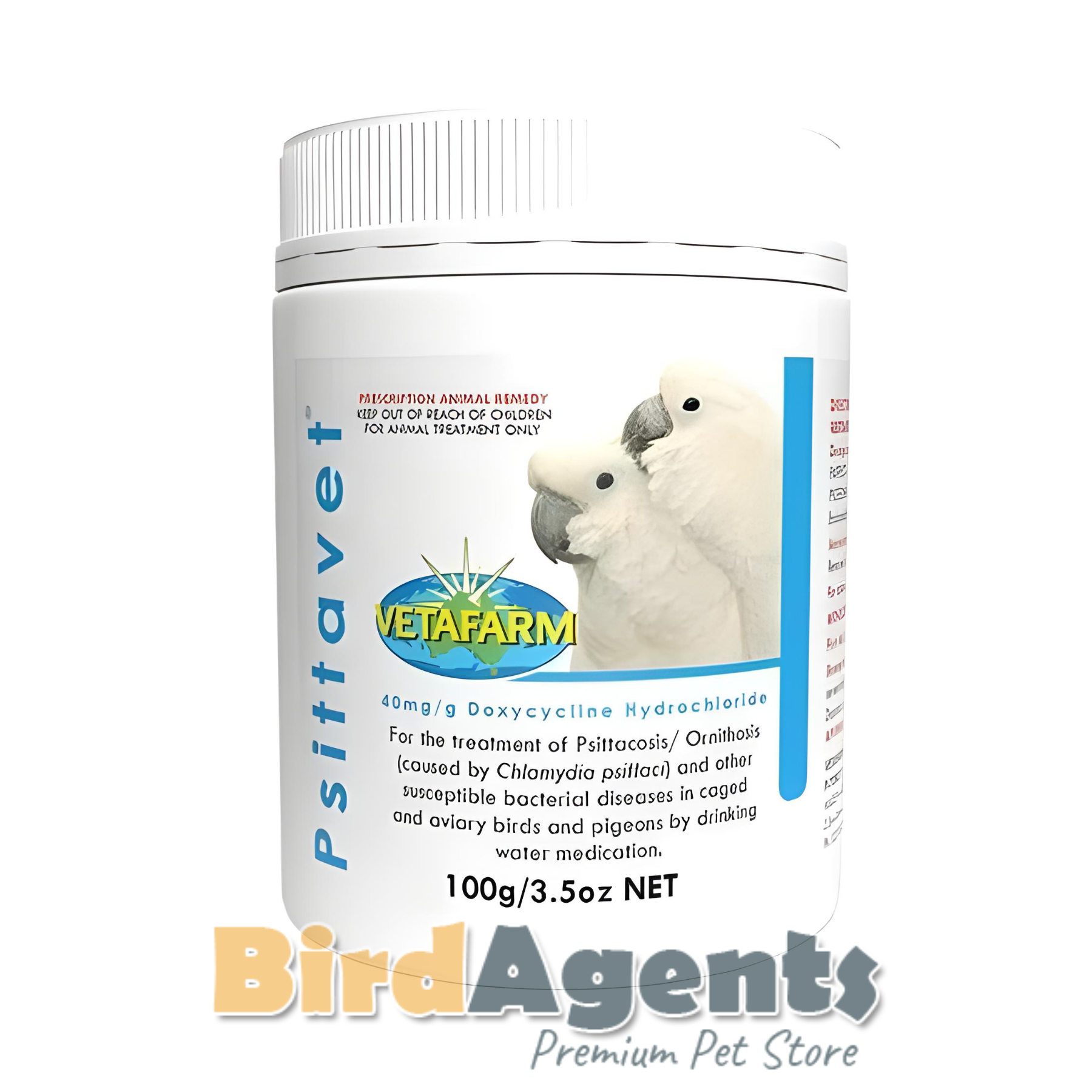 Psittavet Antibiotic Treatment for Respiratory infections