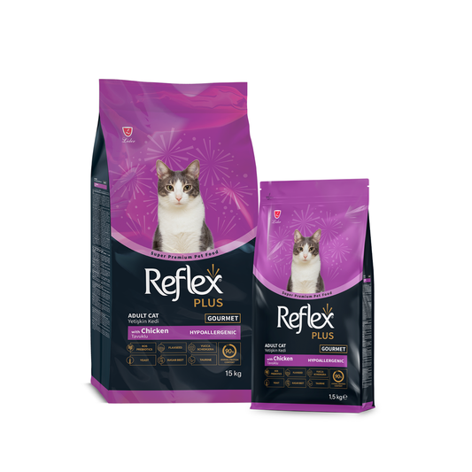 Reflex Plus Gourmet Adult Cat Food with Chicken