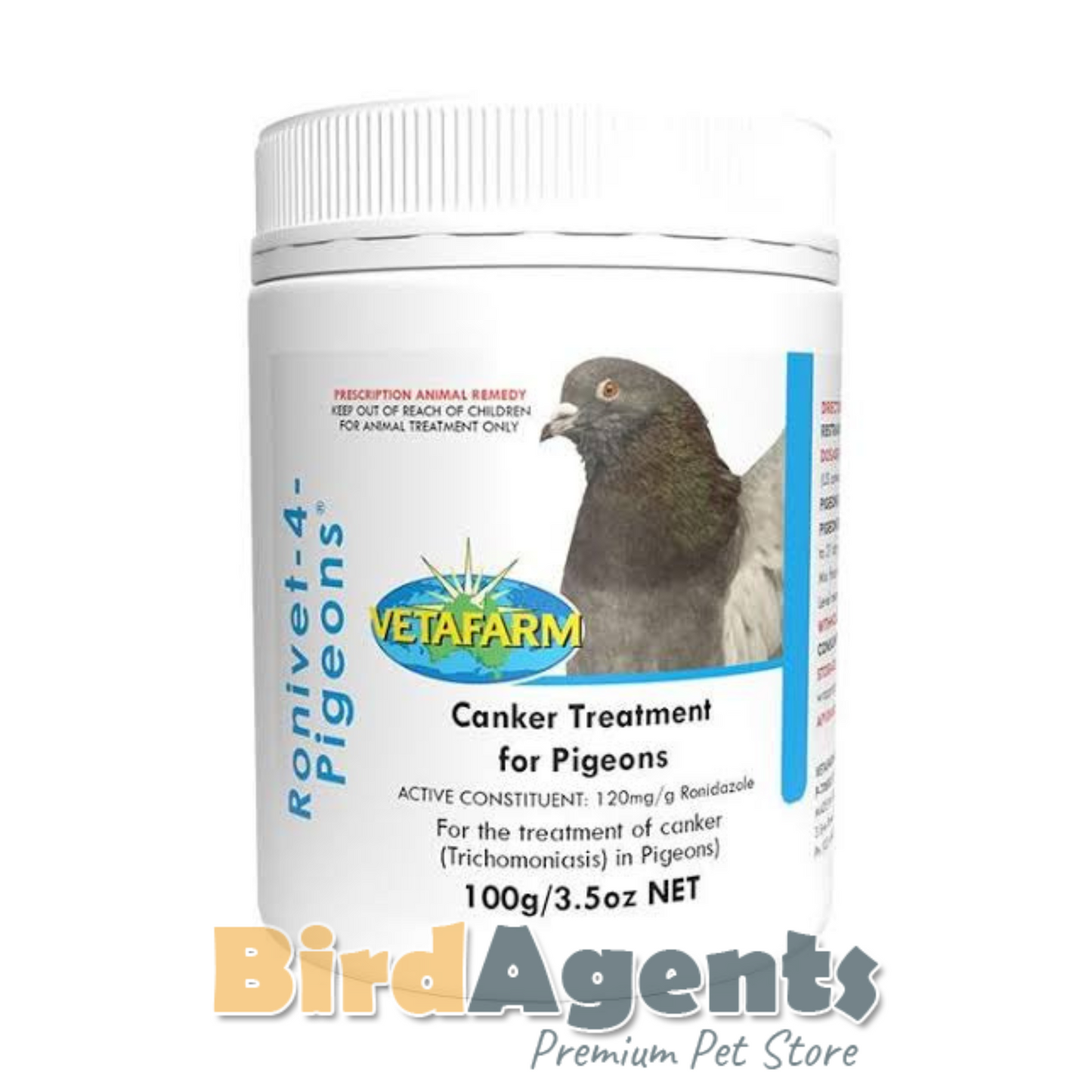 Ronivet 4 Pigeon - Canker Treatment for Pigeons