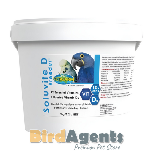 Soluvite D Breeder – Essential Vitamins + Boosted Vitamin D3