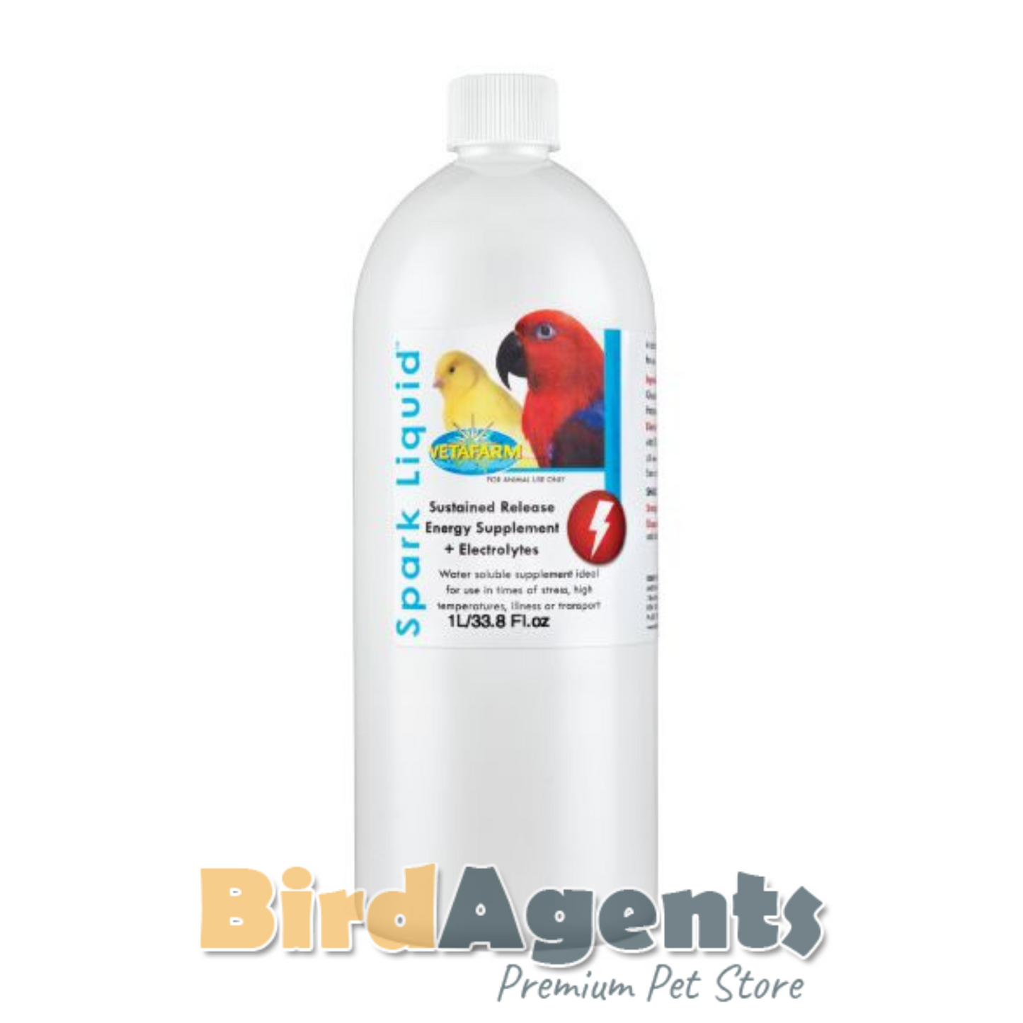 Spark Liquid - Electrolyte & Energy Supplement for Birds
