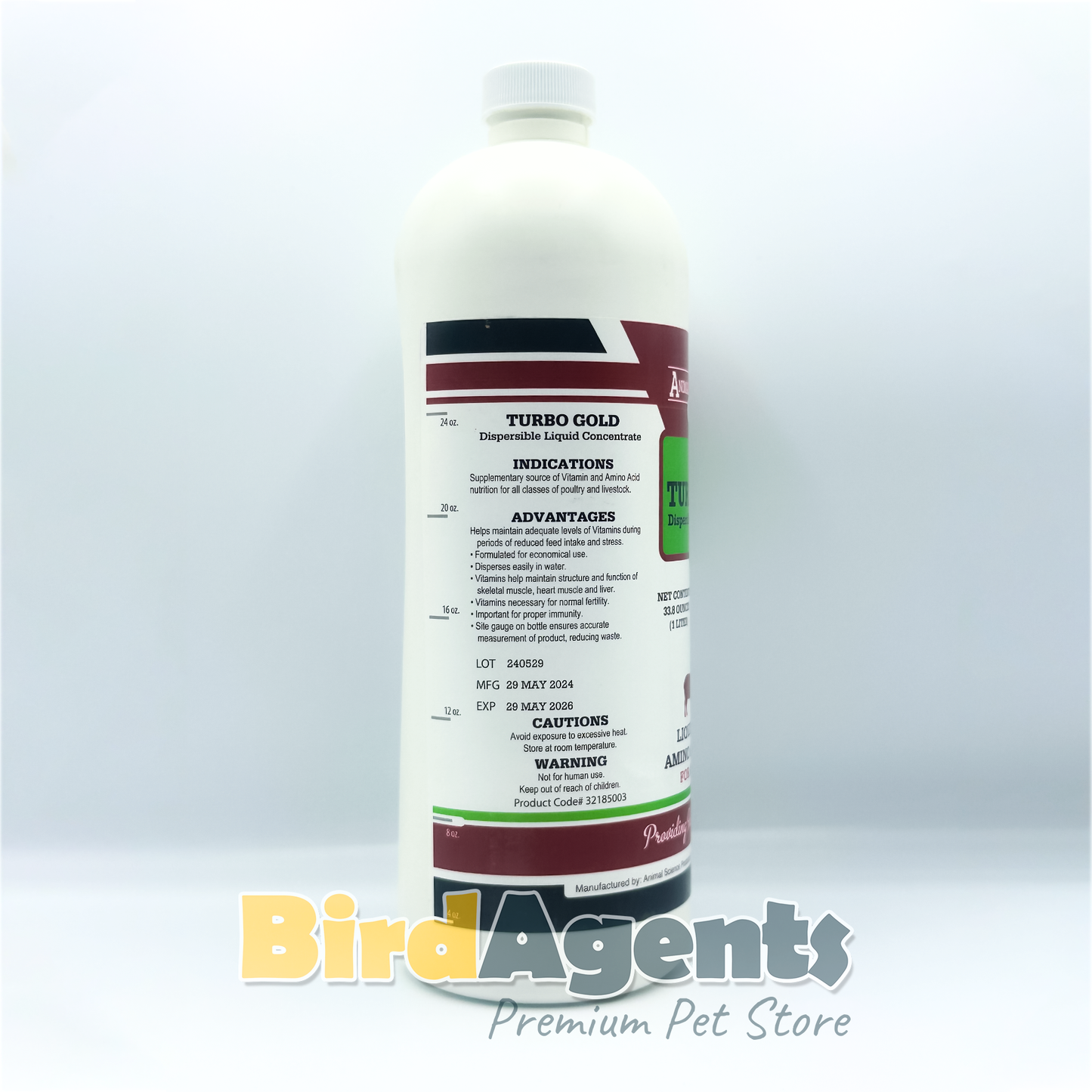 Turbo Gold Liquid – Multivitamin & Amino Acid Supplement