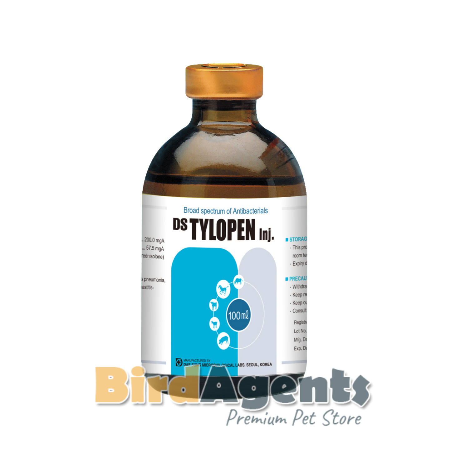 Tylopen Inj - Broad Spectrum Antibiotic & Anti-Inflammatory