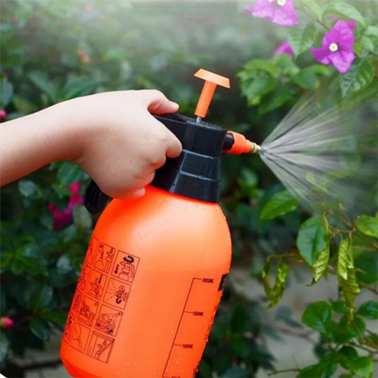 Pressure Spray Pump 2L – Durable Handheld Water Sprayer Bottle