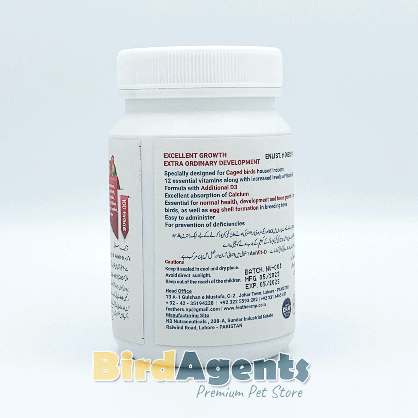 Avivit D Breeder - Essential Vitamins for Breeding