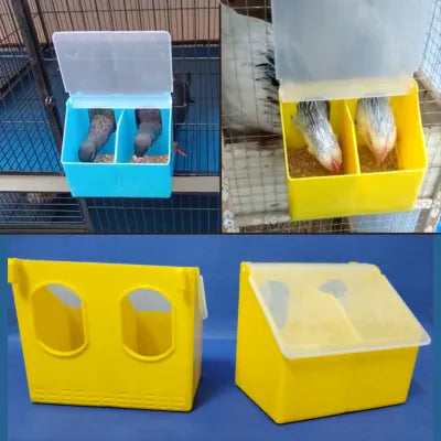 Two Hole Feeder - Designed for Feeding Pigeons