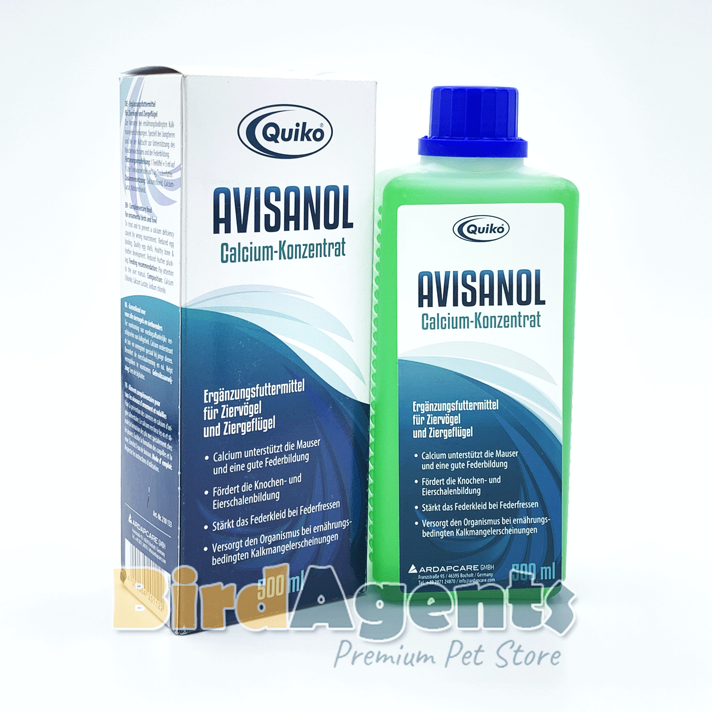 Quiko Avisanol Calcium Concentrate – Daily Calcium Supplement for Birds