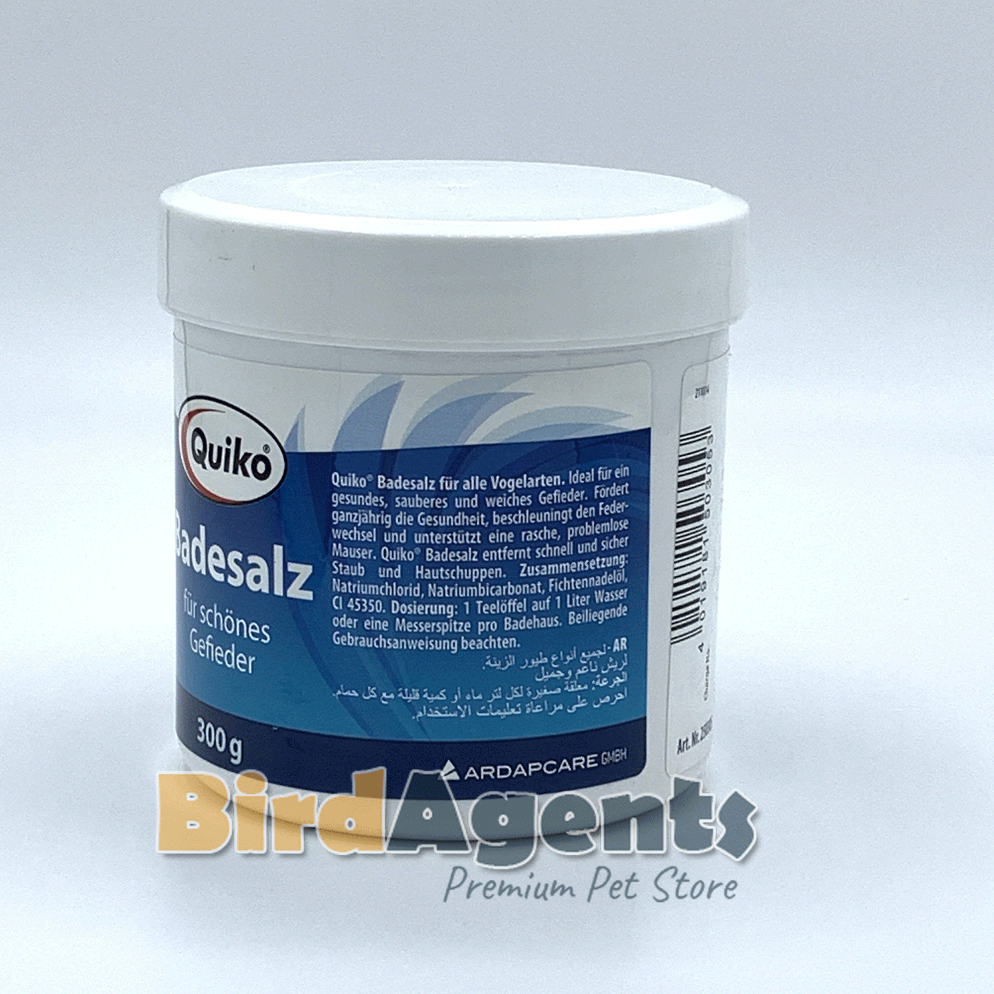 Quiko Bath Salts – For Clean, Soft & Shiny Plumage
