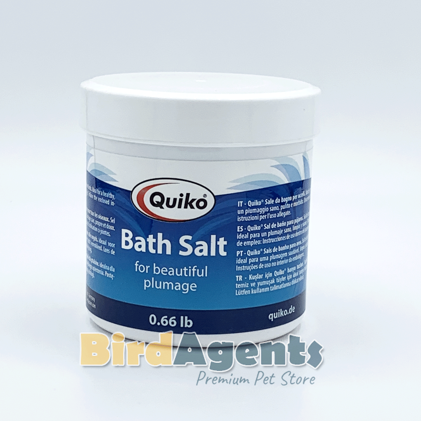 Quiko Bath Salts – For Clean, Soft & Shiny Plumage