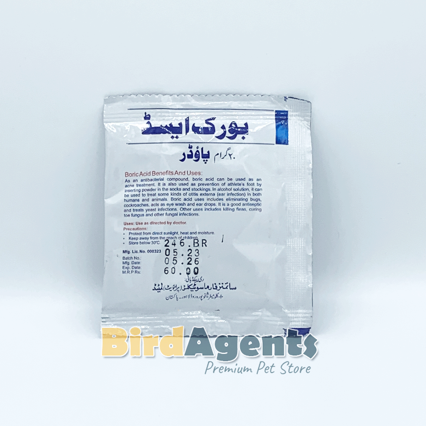 Symans Boric Acide - Antibacterial Treatment