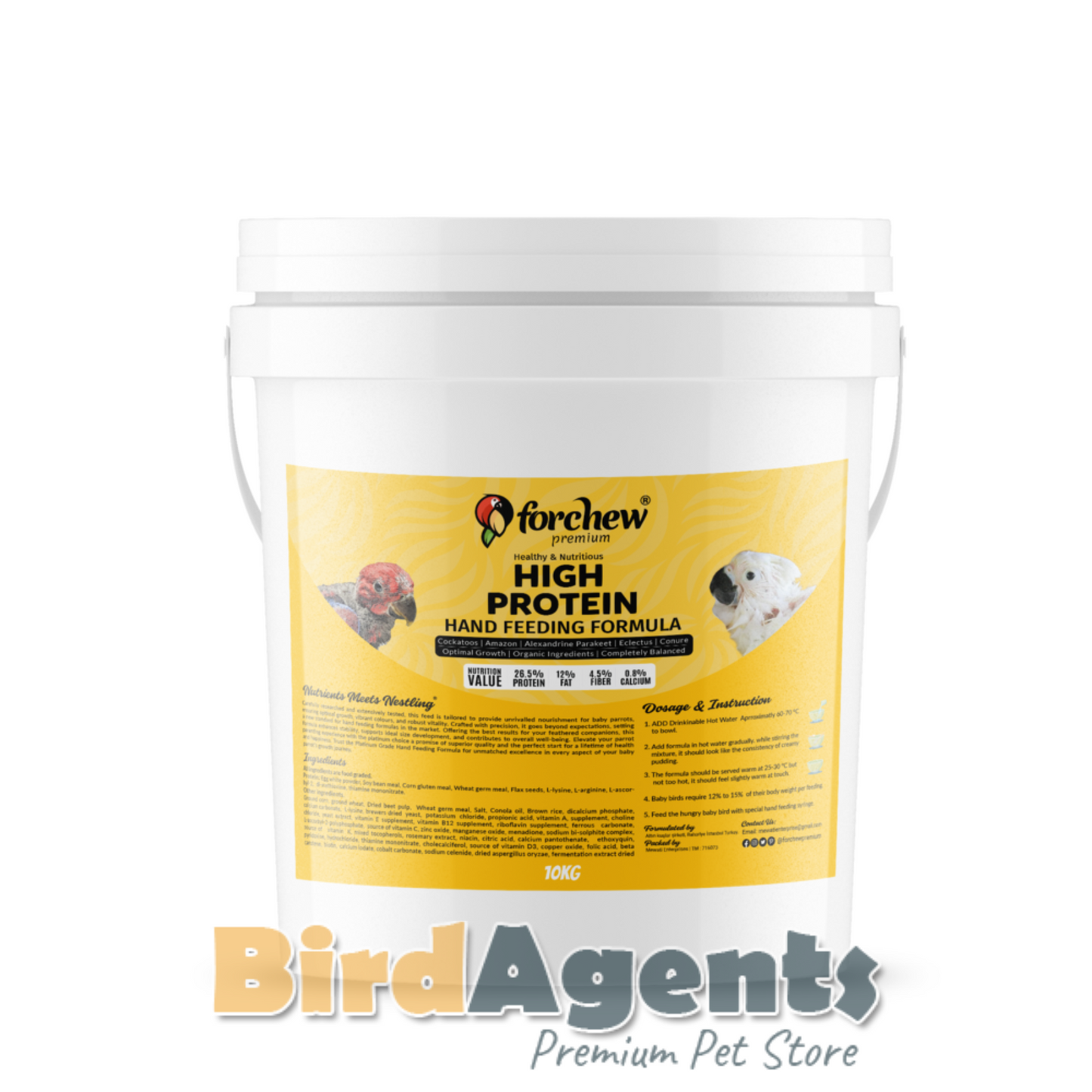 For Chew High Protein - Hand Feeding Formula
