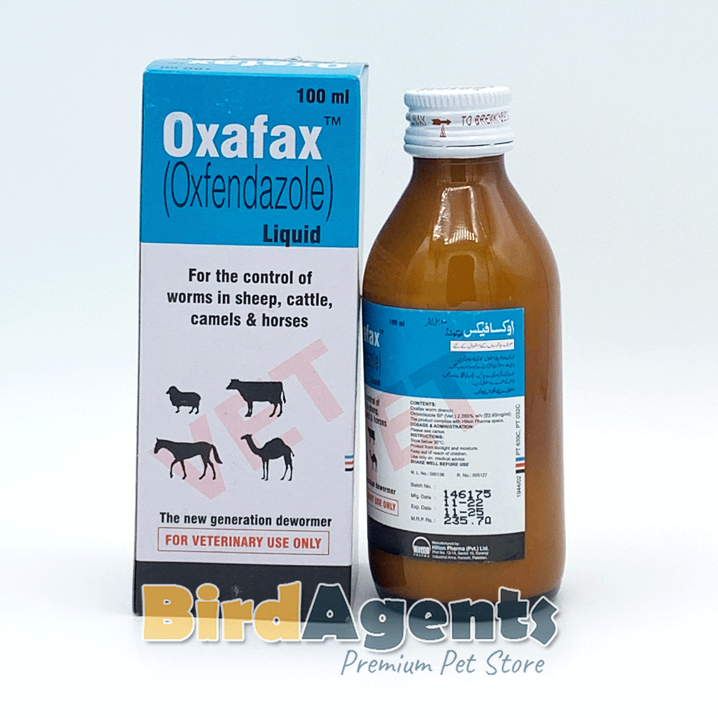 Oxafax Dewormer - Broad-Spectrum Anthelmintic Solution