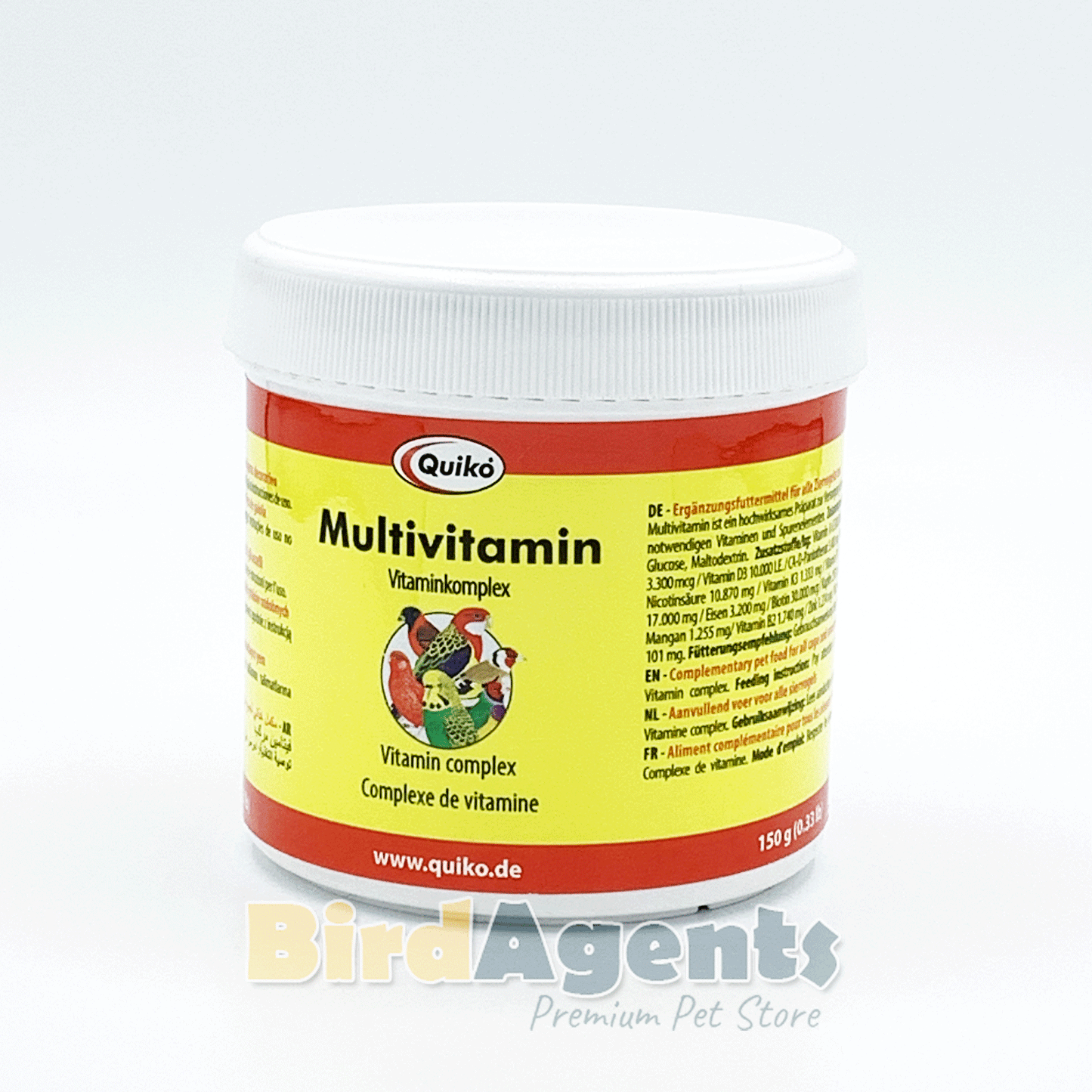 Quiko Multivitamin – Complete Vitamin Supplement for Ornamental Birds