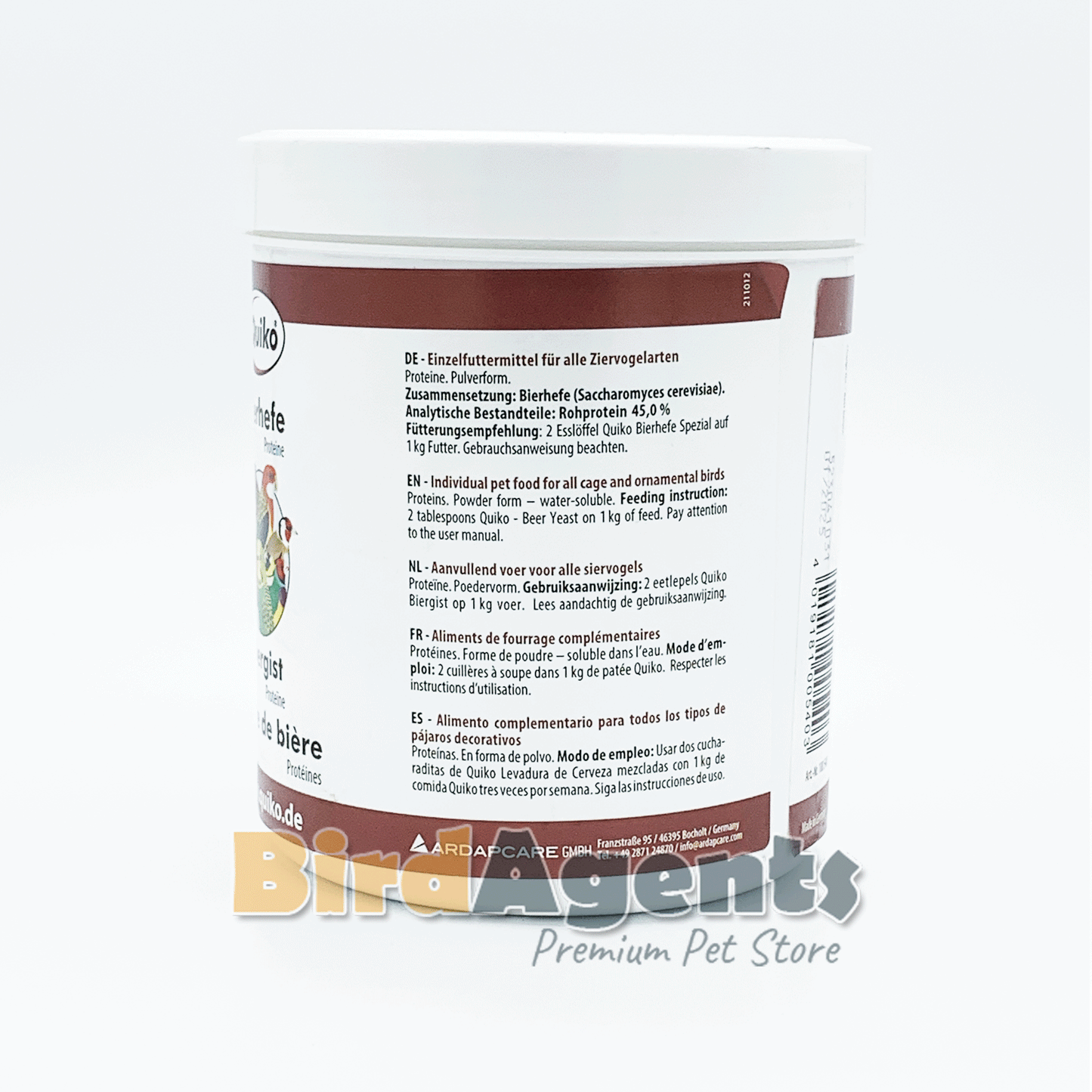 Quiko Brewer’s Yeast – Protein Rich Supplement for Ornamental Birds