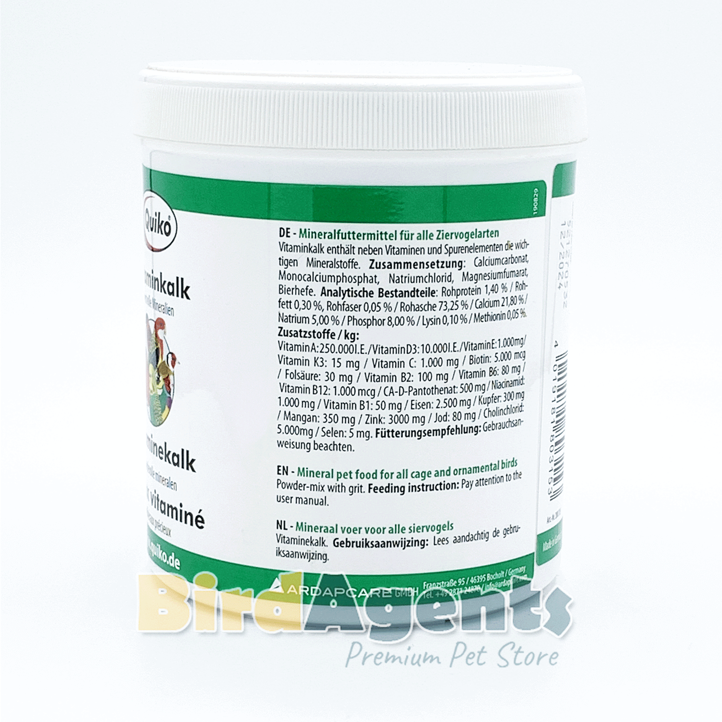 Quiko Vitaminkalk – Mineral Mixture for Ornamental Birds
