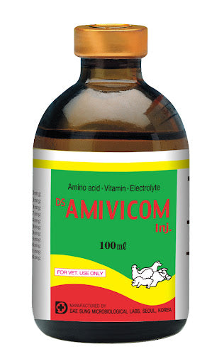 Ami-Vicom – Amino Acid, Vitamin & Electrolyte Injection