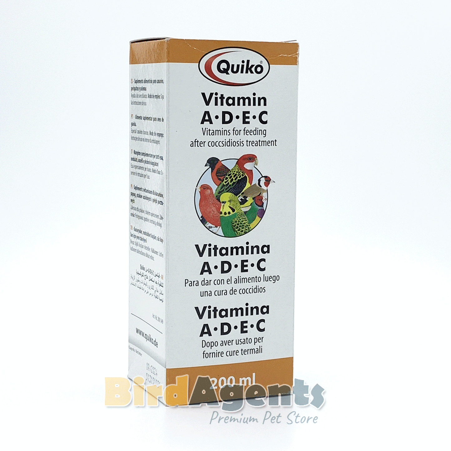 Quiko Vitamin ADEC Liquid – Essential Vitamin Supplement for Birds