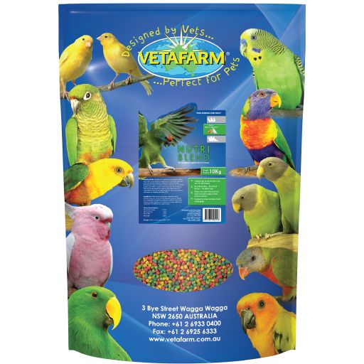 Nutriblend Small Pellets – Complete Nutritional Diet for Parrots