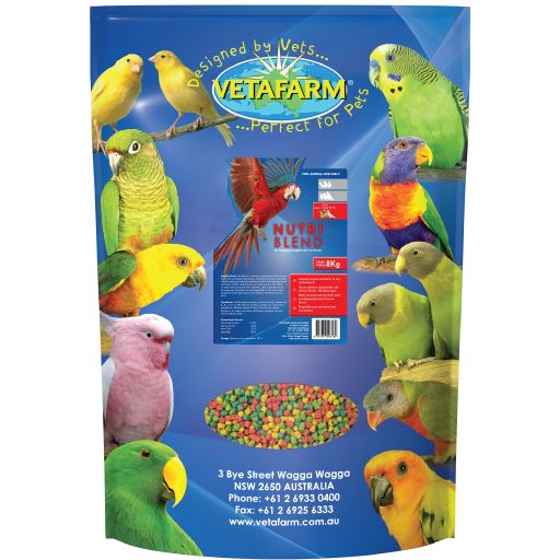 Nutriblend Large Pellets – Complete Nutritional Diet for Large Parrots