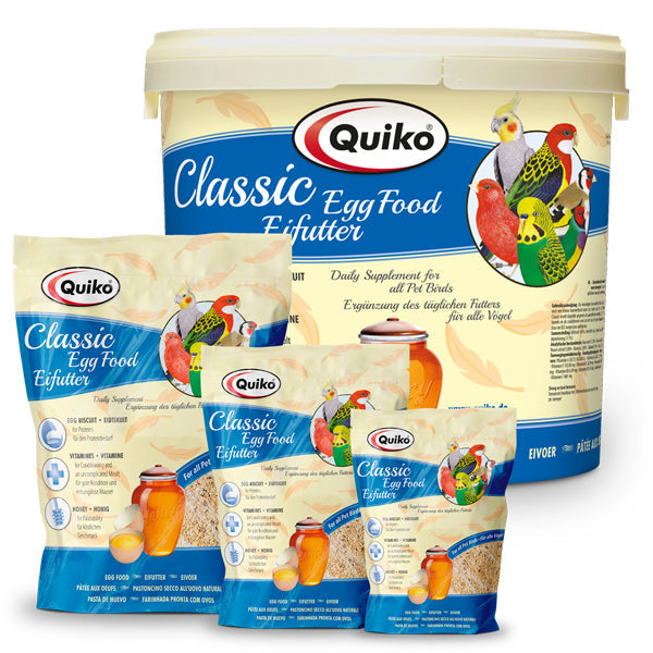 Quiko Classic Eggfood – Conditioning Feed for All Pet Birds