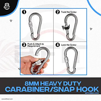 Lock Hook With Screw - High Quality Stainless Steel