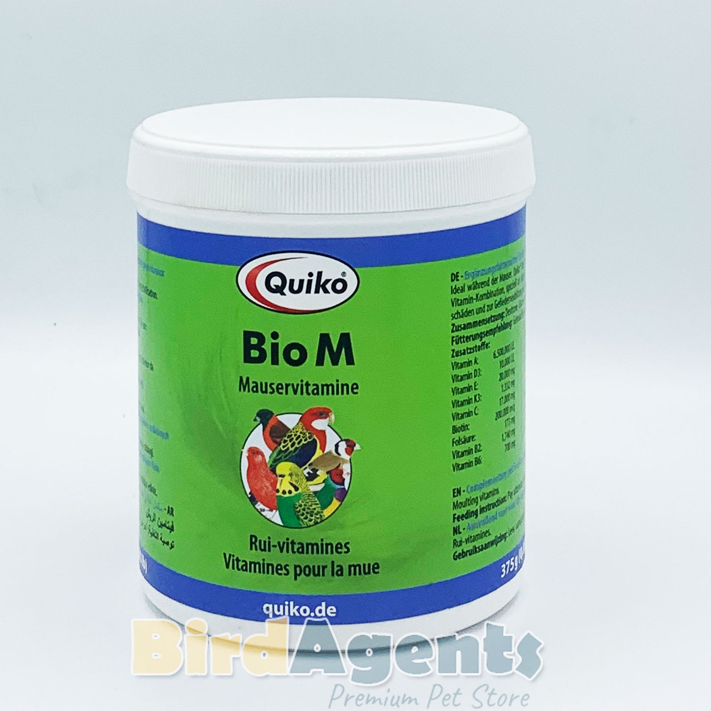Quiko BIO-M – Moulting Vitamin Supplement for Ornamental Birds