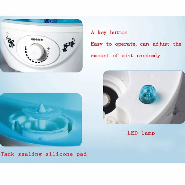 Humidity Fire 3L Ultrasonic - Air Humidity Mist Maker
