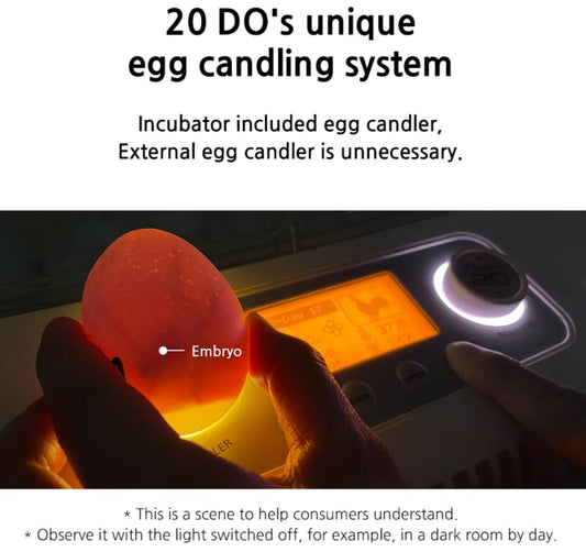 Rcom Pro 20 DO
Egg
Incubator
