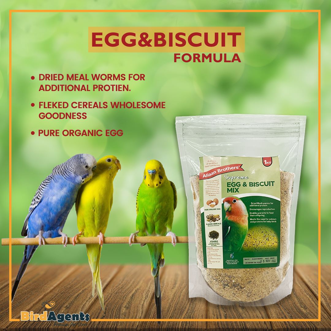 Supreme Egg & Biscuit – Complete Nutrition Food for Birds