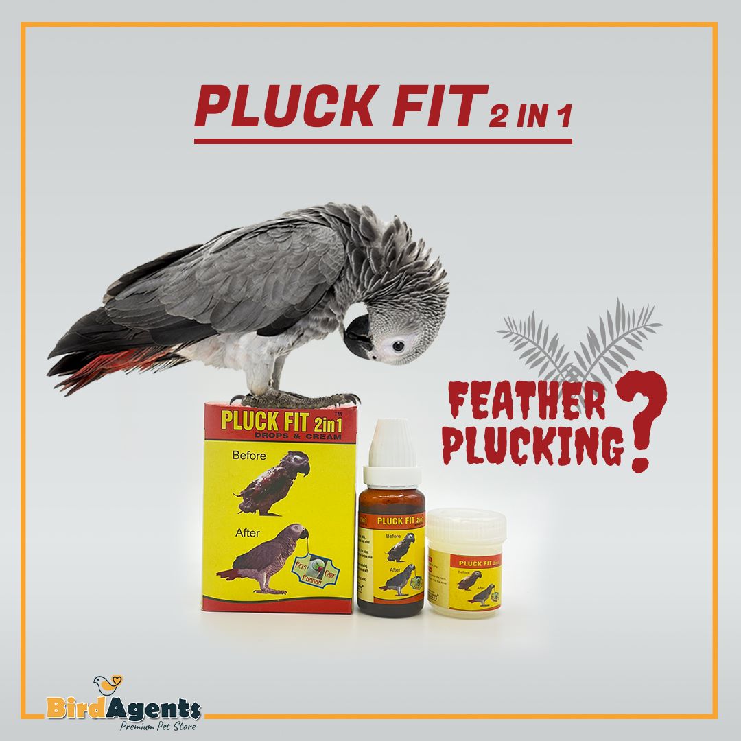 Pluck Fit 2 in 1 - Treatment of Feather Plucking