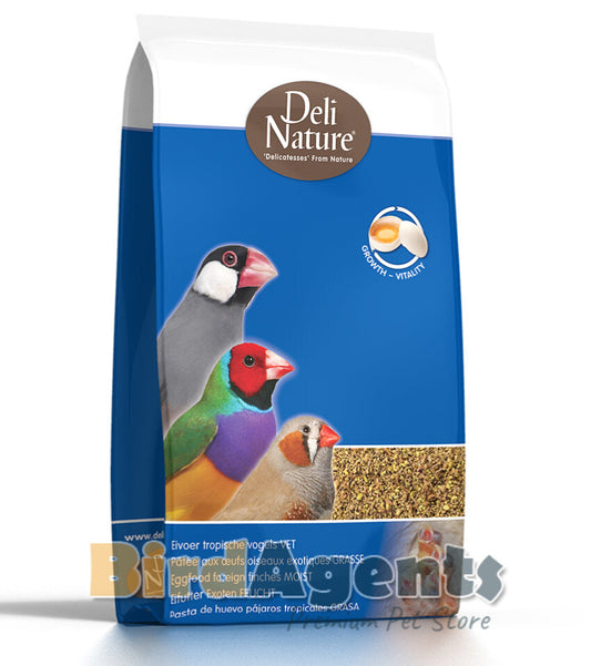 Deli Nature Moist Tropical Egg Food - Specially Formulated for Finches