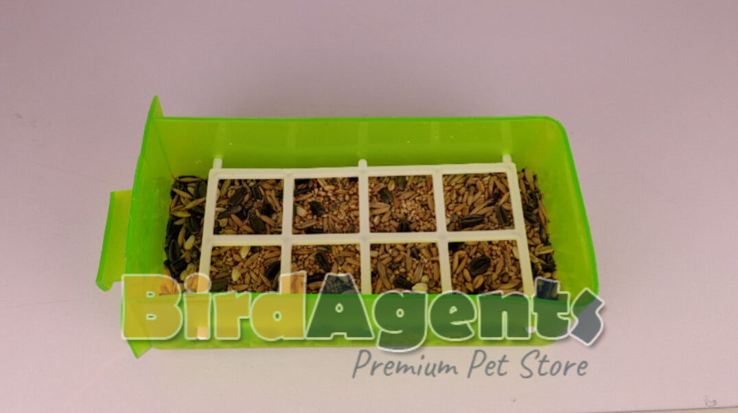 Feed Bowl with Grill Large - Ideal For Bird Seed