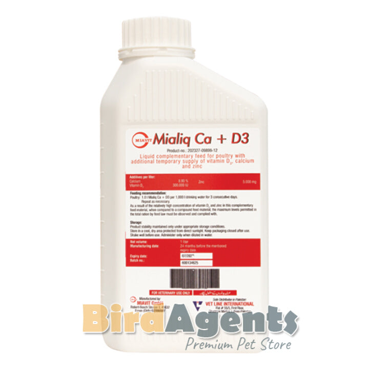 Mialiq CA+D3 – Calcium D3 & Zinc Supplement
