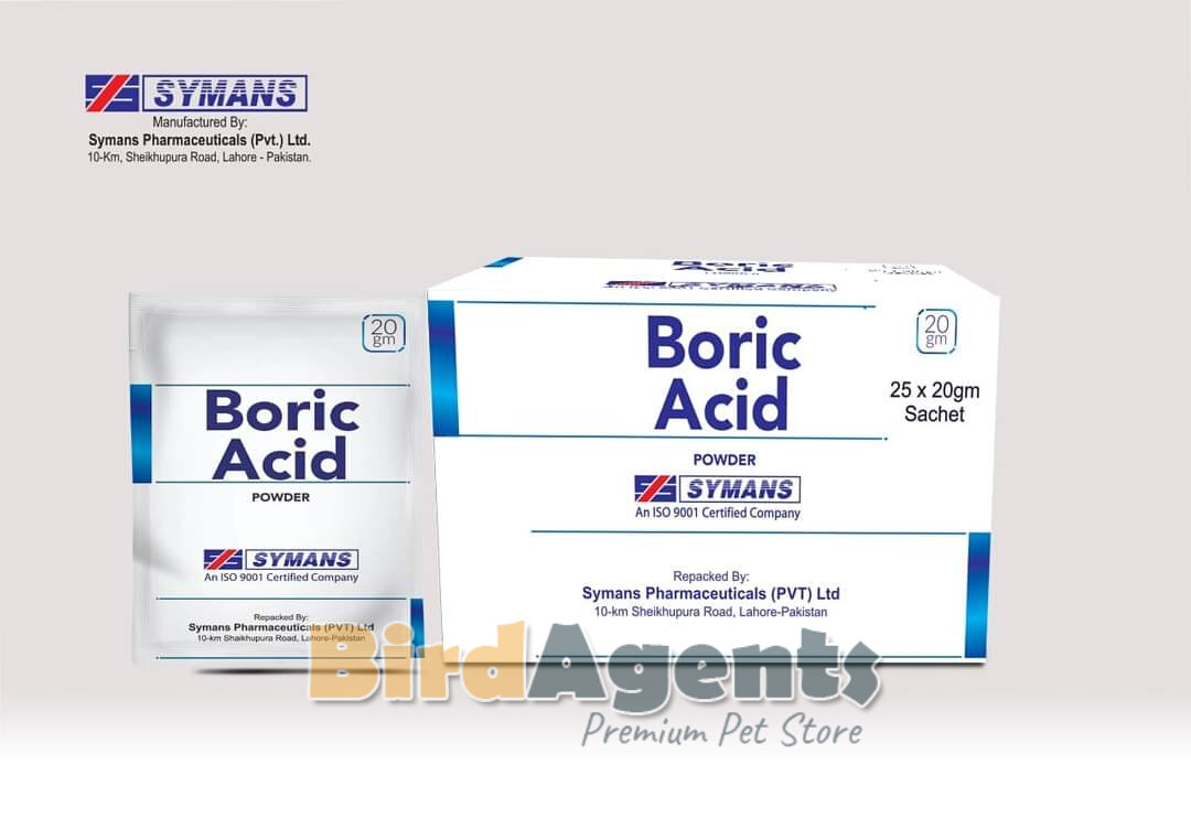 Symans Boric Acide - Antibacterial Treatment
