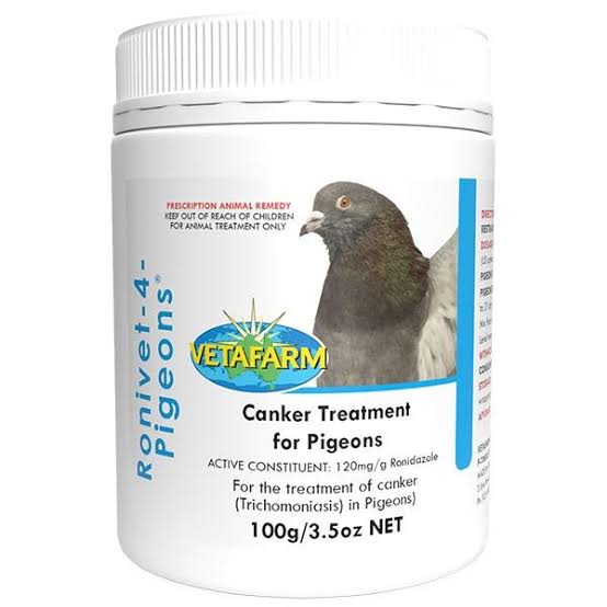Ronivet 4 Pigeon - Canker Treatment for Pigeons